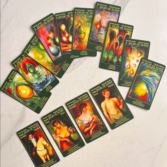 I Am One Tarot Deck 78 Cards Instructions Text & Spiral Spread Map - Picture 10 of 14